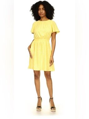 Michael Kors |  Women's Cheetah Short Sleeve Dress | Size XS | NWT